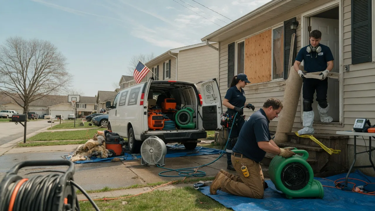 Water Damage Restoration in Readlyn, IA near me